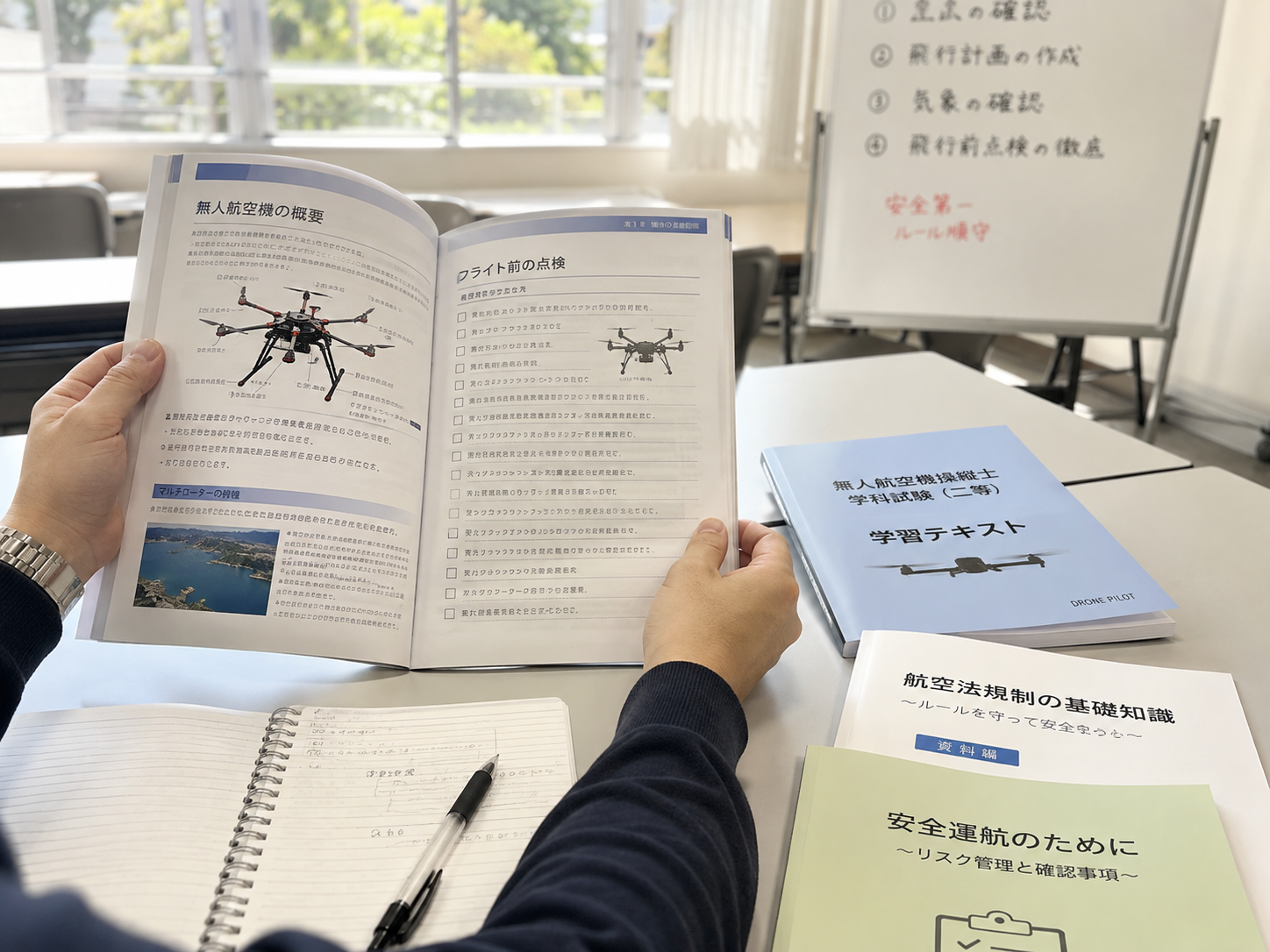 ドローン資格の学科講習